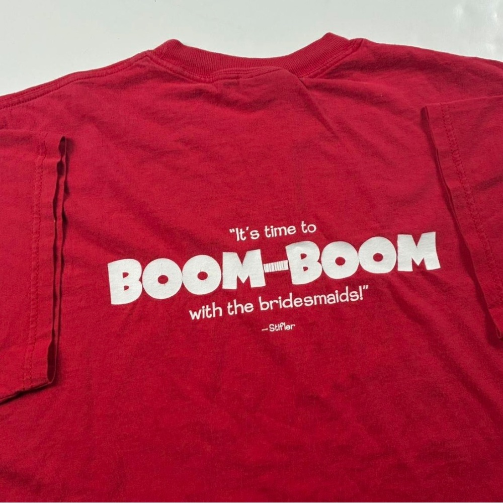 001 - VINTAGE 00s AMERICAN WEDDING AMERICAN PIE MOVIE PROMO STIFLER T SHIRT